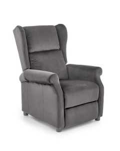 Кресло AGUSTIN 2 раскладное серый Halmar
