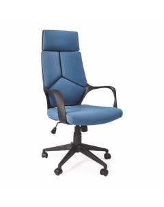 Кресло компьютерное VOYAGER голубой черный Halmar