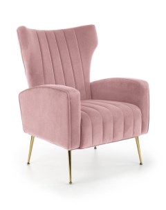 Кресло VARIO розовый золотой Halmar