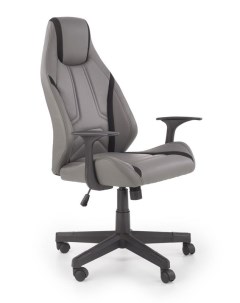 Кресло компьютерное TANGER серый черный Halmar