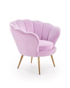 Кресло AMORINO фиолетовый золотой Halmar