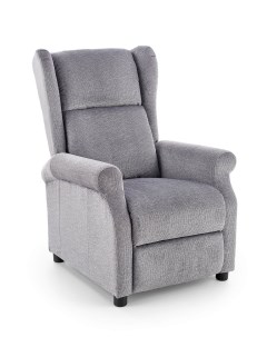 Кресло AGUSTIN раскладное серый Halmar