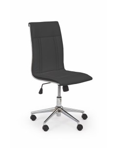 Кресло компьютерное PORTOS черный/хром Halmar