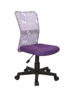 Кресло компьютерное DINGO фиолетовый черный Halmar