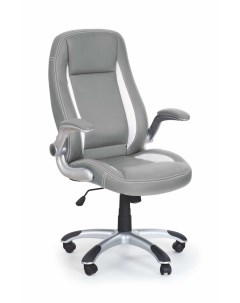Кресло компьютерное SATURN серый серебристый Halmar