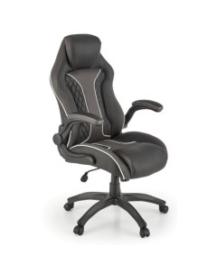 Кресло компьютерное HAMLET черный серый Halmar