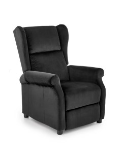 Кресло AGUSTIN 2 раскладное черный Halmar