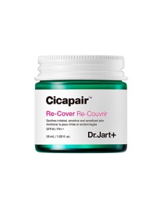 Восстанавливающий CC крем антистресс корректирующий цвет лица SPF40 PA Cicapair Dr.jart+