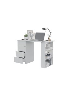Письменный стол Asti 3 белый Горизонт мебель