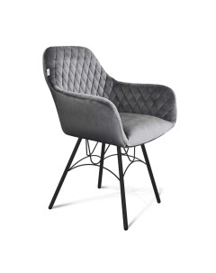 Стул SHT-ST38/S100 артикул СТ-479 угольно-серый/черный муар Sheffilton