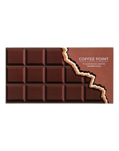 Палетка теней для век с ароматом шоколада 8 оттенков COFFEE POINT Лэтуаль