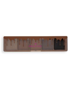 Палетка теней для век Mini Chocolate Shadow Palette I heart revolution