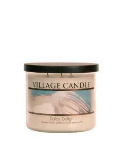 Ароматическая свеча Dolce Delight чаша средняя Village candle