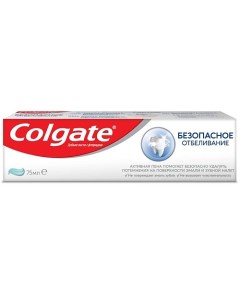 Отбеливающая зубная паста Безопасное Отбеливание Colgate