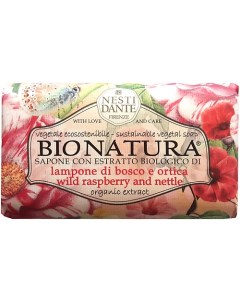 Мыло BIONATURA Wild Raspberry Nettle Nesti dante