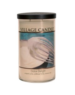 Ароматическая свеча Dolce Delight стакан большая Village candle