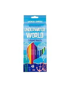 Цветные карандаши UNDERWATER WORLD Moriki doriki