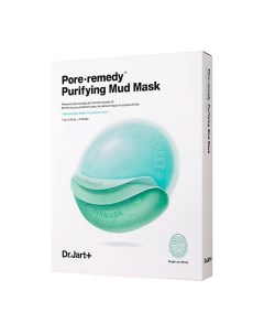 Обновляющая маска для лица с зеленой глиной Pore Remedy Dr.jart+