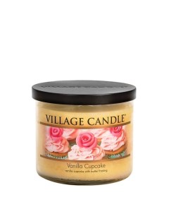 Ароматическая свеча Vanilla Cupcake чаша средняя Village candle
