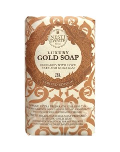 Мыло ANNIVERSARY Gold Soap Nesti dante
