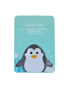 Увлажняющая и активизирующая маска для лица Пингвин Funky Fun Лэтуаль