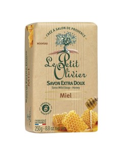 Мыло нежное питательное с ароматом Мёда Le petit olivier