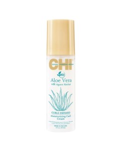 Увлажняющий крем для вьющихся волос Aloe Vera with Agave Nectar Chi