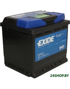 Автомобильный аккумулятор Excell 12V 50Ah EB500 Exide