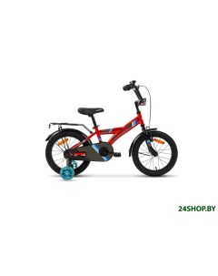 Детский велосипед Stitch 14 2022 красный Aist