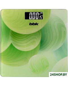 Весы напольные BCS3003G зеленый Bbk