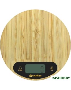 Весы кухонные MA 038 бамбук Матрена