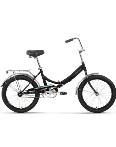 Велосипед ARSENAL 20 1 0 14 2022 черный оранжевый Forward