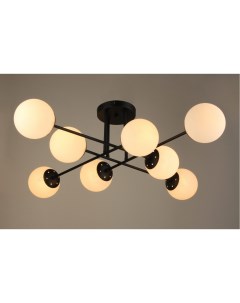 Светильник подвесной (М) SX-N-6284/8 BK (8*40Вт, Е27) Mirastyle