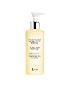 Нежное масло для мгновенного снятия макияжа с экстрактом чистой лилии Huile Douceur Demaquillante Ex Dior