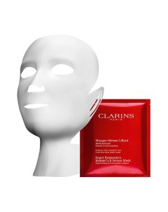 Восстанавливающая тканевая маска для лица и шеи с эффектом лифтинга Multi Intensive Clarins