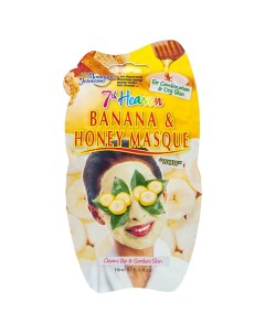 Маска для лица очищающая и успокаивающая Банан и Мед Montagne jeunesse