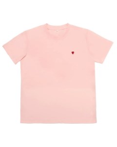 Женская футболка с вышивкой цвет розовый Лэтуаль