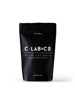 Кофейный скраб с кокосом в пакете C lab&co