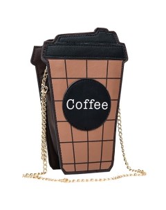 Маленькая сумка на плечо Стакан кофе COFFEE POINT Лэтуаль