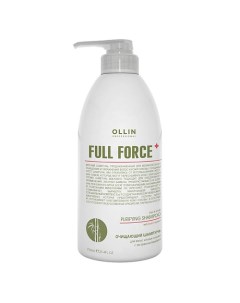 Очищающий шампунь для волос и кожи головы с экстрактом бамбука OLLIN FULL FORCE Ollin professional