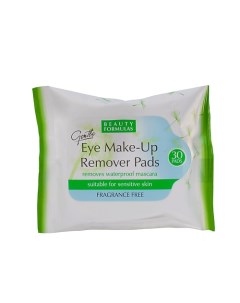 Диски для снятия макияжа с глаз для чувствительной кожи Beauty formulas
