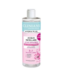 Мицеллярная вода HYDRA PLUS 3 в 1 для чувствительной кожи Clinians