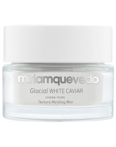 Увлажняющий моделирующий воск для волос с маслом прозрачно белой икры Glacial White Caviar Hydra Pur Miriam quevedo