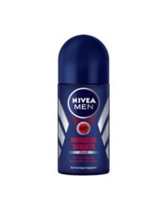 Роликовый дезодорант антиперспирант Мощная защита для мужчин Nivea