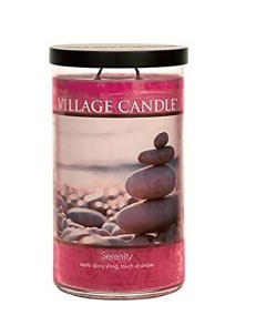 Ароматическая свеча Serenity стакан большая Village candle