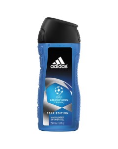 Гель для душа для тела и волос для мужчин UEFA Champions League Star Edition Adidas