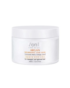 Маска для волос питательная с аргановым маслом ARGAN Nourishing Hair Mask Vonu