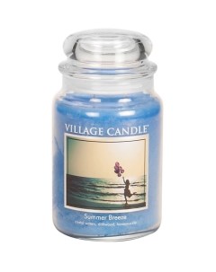 Ароматическая свеча Summer Breeze большая Village candle