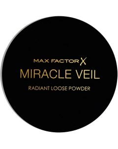 Пудра для лица матирующая рассыпчатая прозрачная MIRACLE VEIL RADIANT LOOSE POWDER Max factor