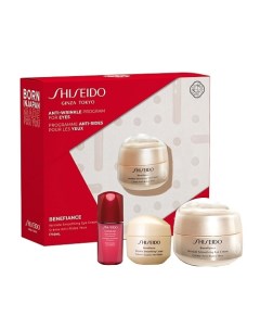 Набор с кремом разглаживающим морщины вокруг глаз Benefiance Shiseido